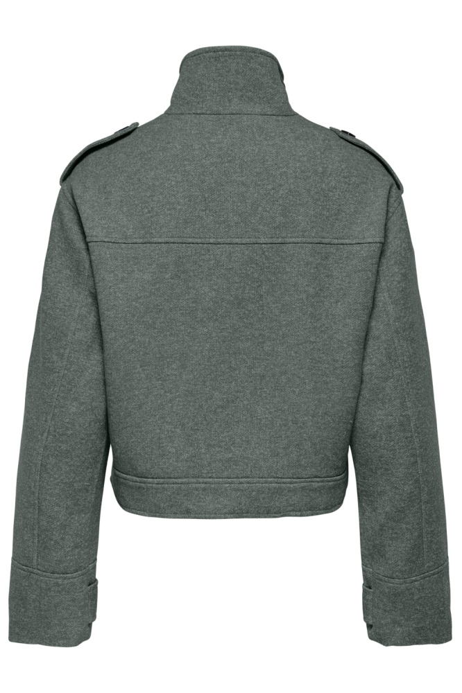 ONLSEDONA LIGHT COLLAR JACKET OTW C 15349195 Balsam Green/MELANGE